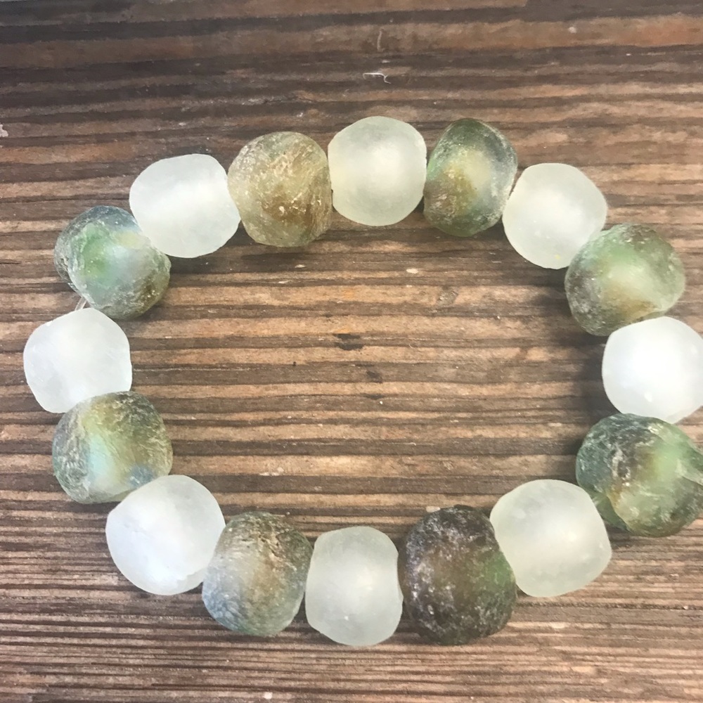 Seaglass bracelet